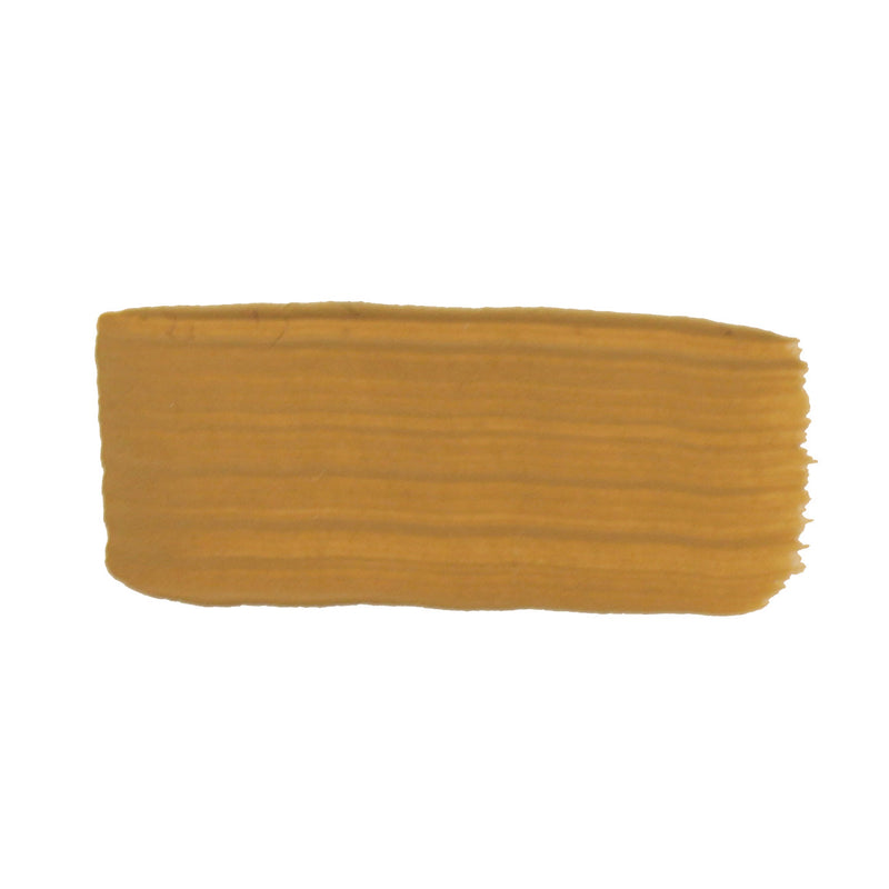 Brushed swatch of Jo Sonja's Fawn acrylic showing a soft golden tan