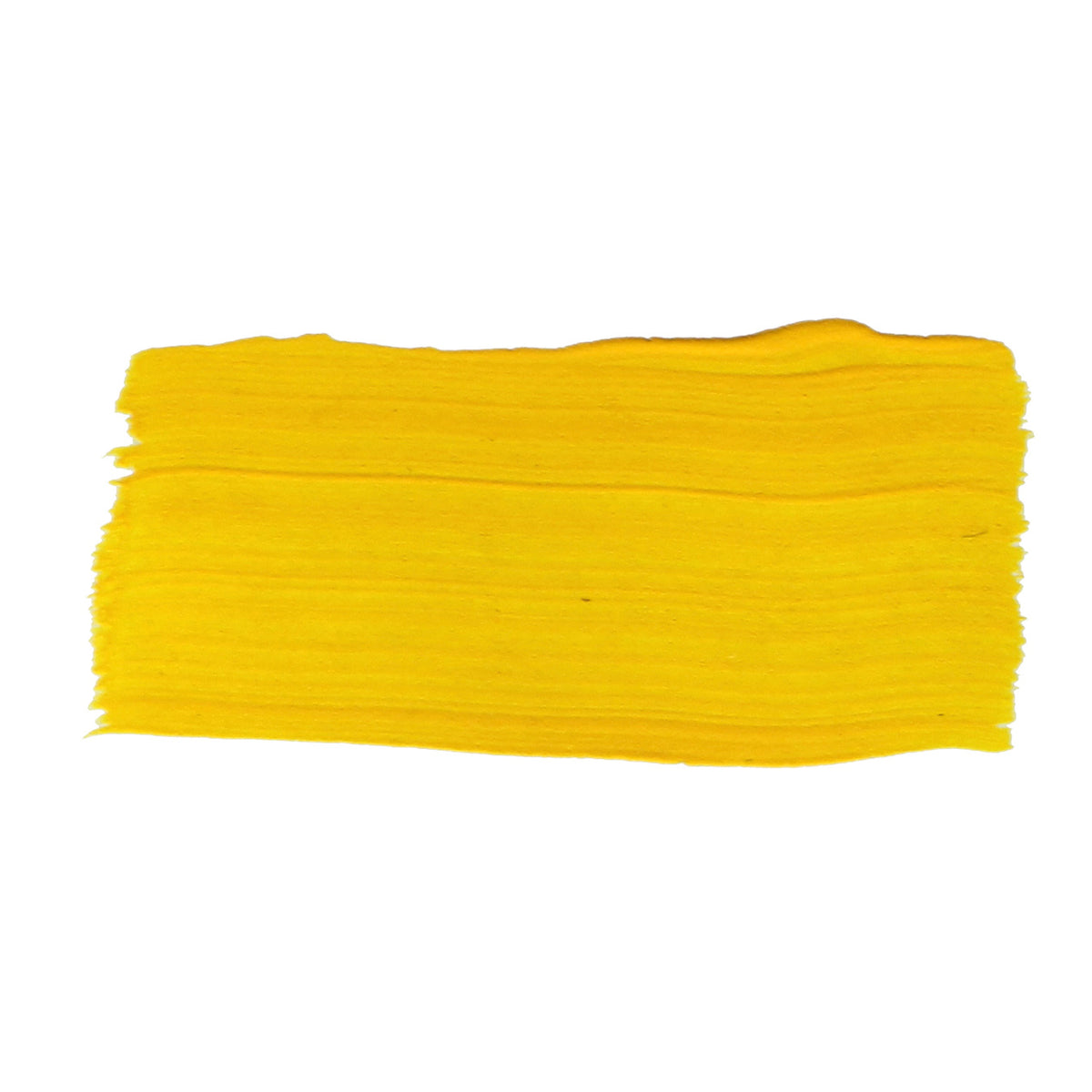 Brushed swatch of Jo Sonja's Yellow Deep, a rich warm golden yellow