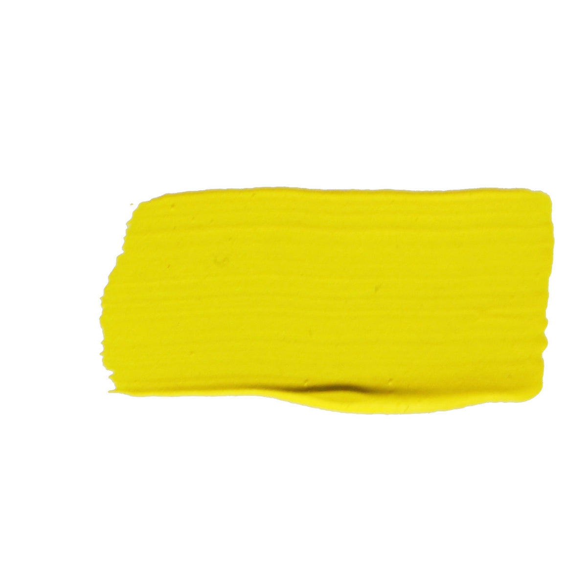 Brushed swatch of Jo Sonja Yellow Light, a clean cool lemon yellow