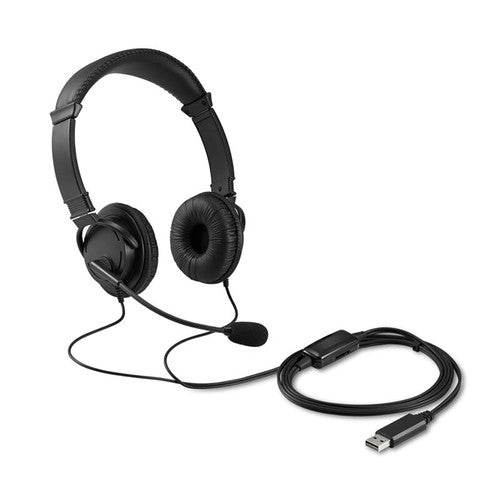 Kensington Hi-Fi USB-A Headphone with Mic and Volume