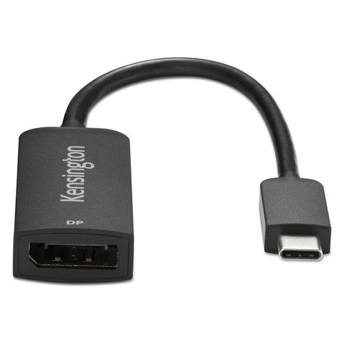 Kensington CV5000DP USB-C 4K/8K DisplayPort 1.4 Adapter Black