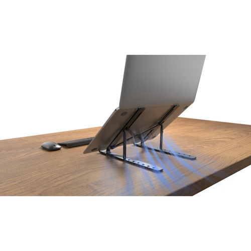 Kensington Collapsible Aluminium Laptop Riser Black