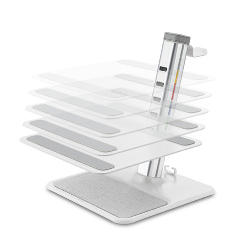 Kensington SmartFit Universal Organising Laptop Riser Grey and Silver