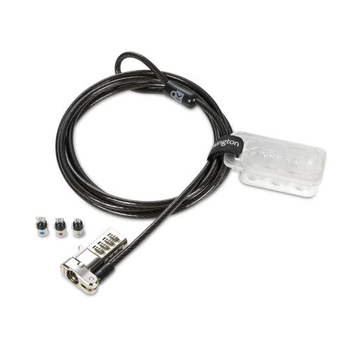 Kensington Universal 3-in-1 Combination Laptop Lock Resettable