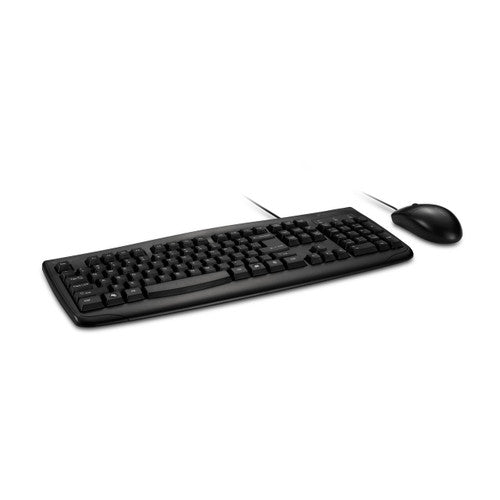 Kensington Pro Fit Washable Wired Keyboard and Mouse Black