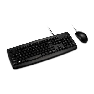 Kensington Pro Fit Washable Wired Keyboard and Mouse Black