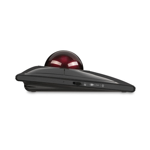 Kensington SlimBlade Pro Wireless Trackball Black and Red