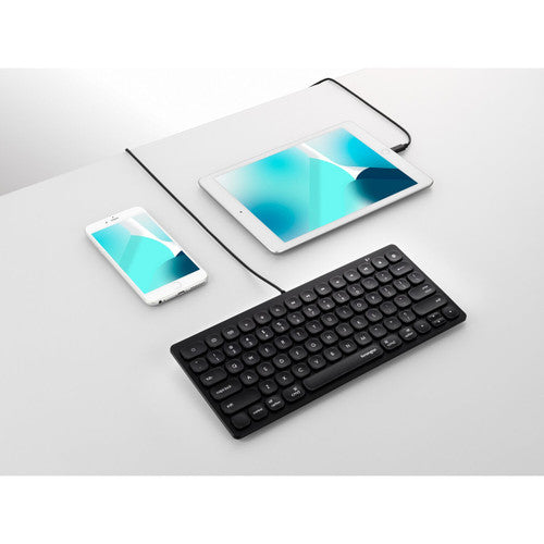 Kensington Simple Solutions Wired Compact Keyboard with Lightning Connector Black