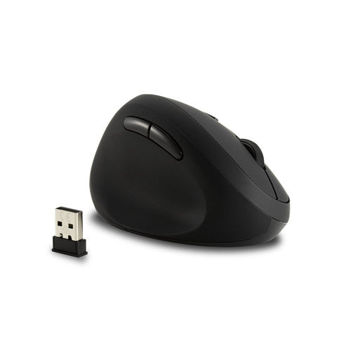 Kensington Pro Fit Left-Handed Ergo Wireless Mouse Black