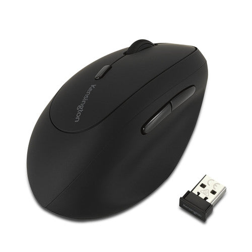Kensington Pro Fit Left-Handed Ergo Wireless Mouse Black