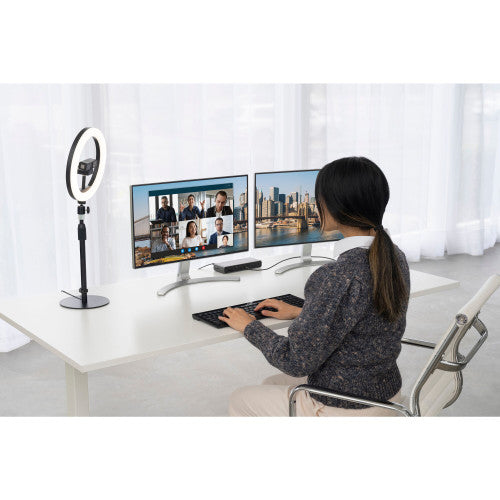 Kensington L1000 Bicolour Ring Light with Webcam Mount