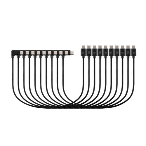Kensington USB-C Charging Cable for K67716AU Pack of 10 Black