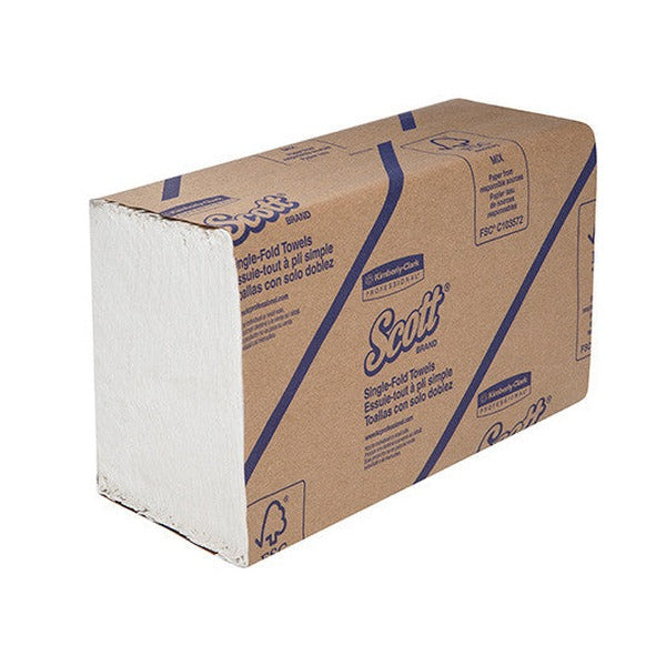Scott Interfold Towel White 250 Sheets Pack of 16