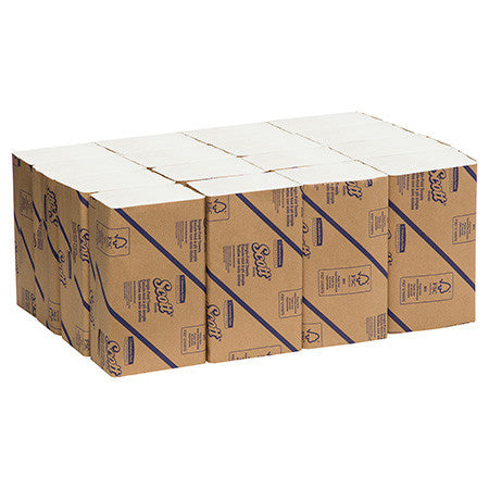 Scott Interfold Towel White 250 Sheets Pack of 16
