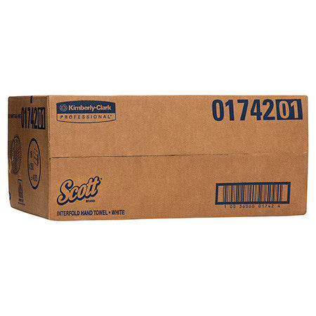 Scott Interfold Towel White 250 Sheets Pack of 16