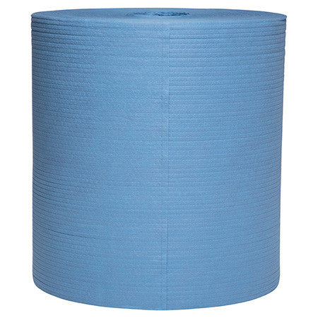 WypAll X80 Jumbo Roll Wiper Perforated Blue 475 Wipers