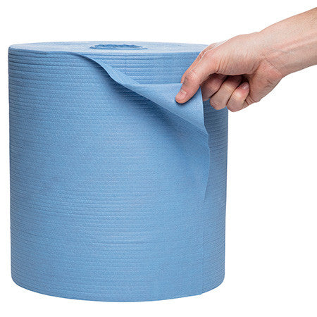 WypAll X80 Jumbo Roll Wiper Perforated Blue 475 Wipers