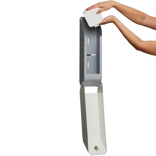 Kimberly Clark Single Sheet Toilet Tissue Dispenser White