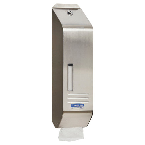 Kimberly Clark Single Sheet Toilet Tissue Dispenser Stainless Steel