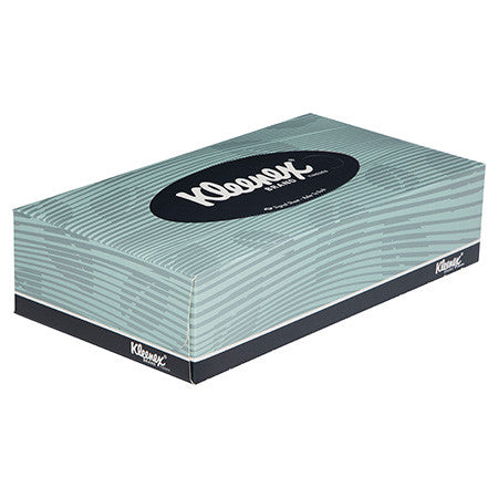 Kleenex Executive Facial Tissue White 2 Ply 100 Sheets Pack of 48