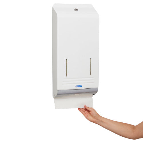 Kimberly Clark Optimum Hand Towel Dispenser White Grey