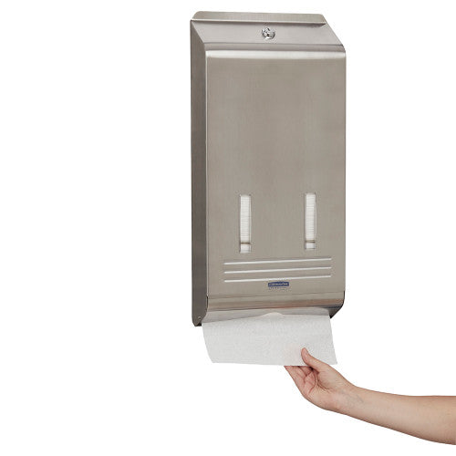 Kimberly Clark Optimum Hand Towel Dispenser Stainless Steel