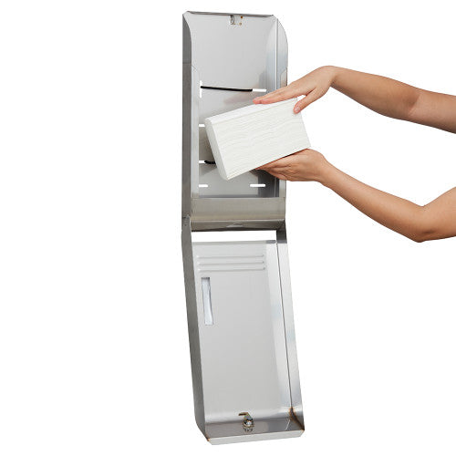 Kimberly Clark Compact Hand Towel Dispenser Stainless Steel