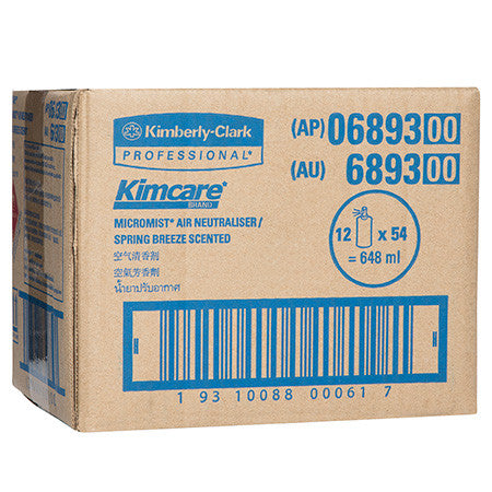 Kimcare Micromist Spring Breeze Fragrance Refill 54ml Box of 12