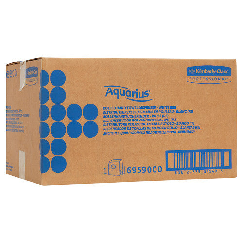 Kimberly Clark Aquarius Hard Roll Towel Dispenser White