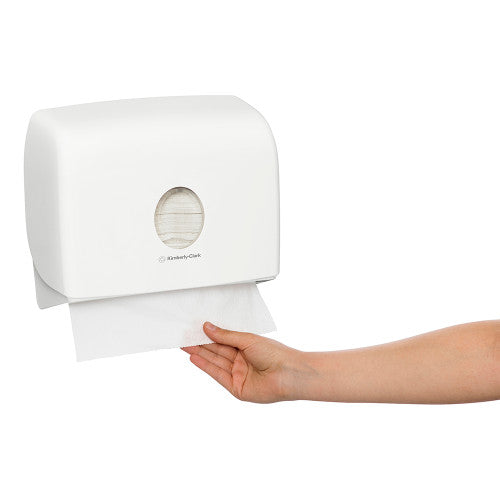 Kimberly Clark Aquarius Multifold Hand Towel Dispenser Small White