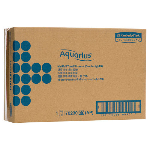 Kimberly Clark Aquarius Multifold Hand Towel Dispenser Large White