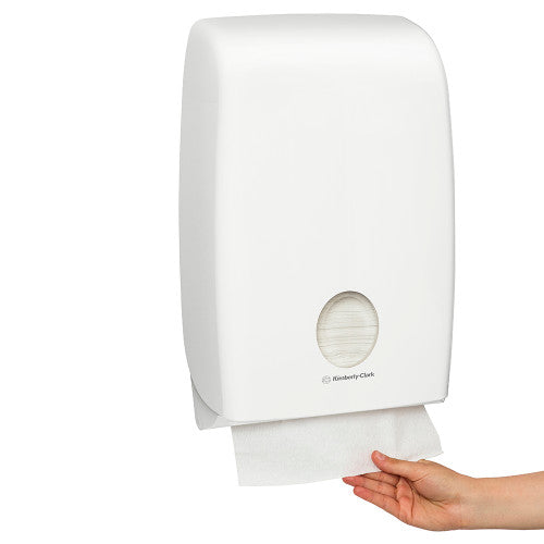 Kimberly Clark Aquarius Multifold Hand Towel Dispenser Large White