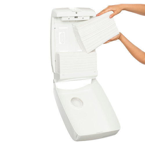 Kimberly Clark Aquarius Multifold Hand Towel Dispenser Large White