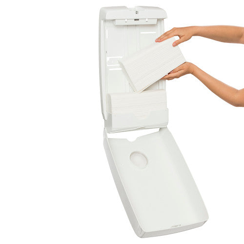 Kimberly Clark Aquarius Optimum Hand Towel Dispenser White