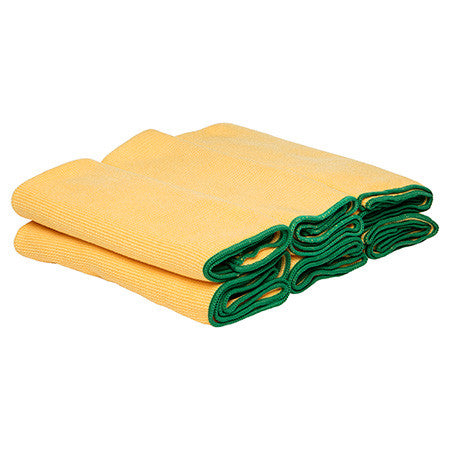 WypAll Microfibre Cloths 40cm x 40cm Yellow 6 Cloths Pack of 4
