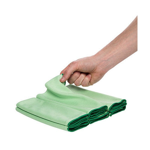 WypAll Microfibre Cloths 40cm x 40cm Green 6 Cloths Pack of 4