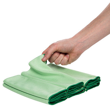 WypAll Microfibre Cloths 40cm x 40cm Green 6 Cloths Pack of 4