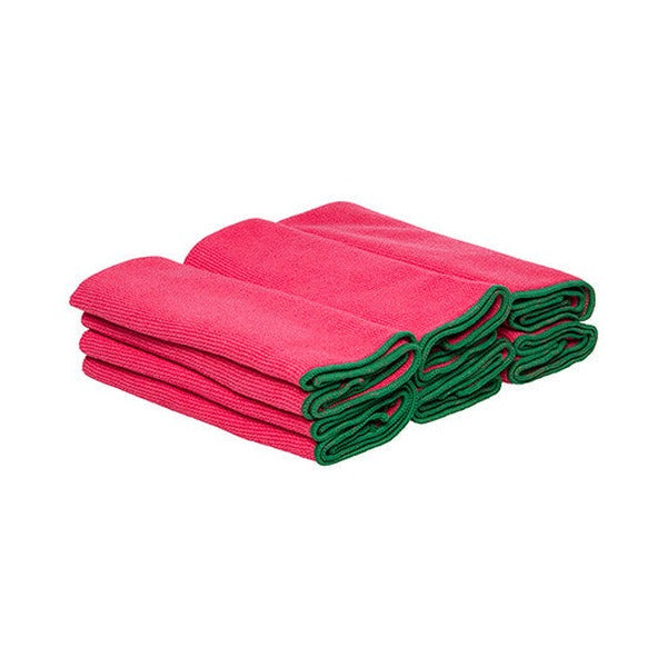 WypAll Microfibre Cloths 40cm x 40cm Red 6 Cloths Pack of 4