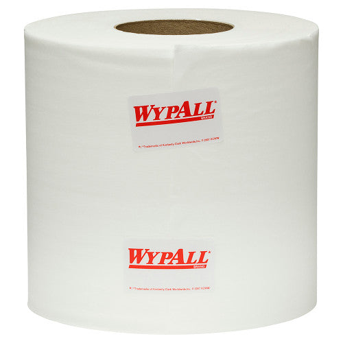 WypAll L10 Regular Duty Centrefeed Wiper Roll 1 Ply White 300m Box of 4