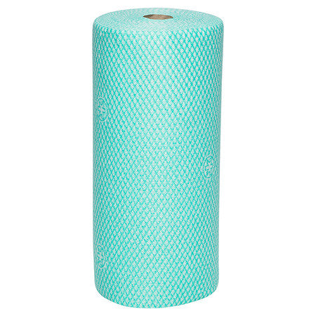 WypAll Colour Coded Cloth Wiper Roll Green 106 Wipers Pack of 6