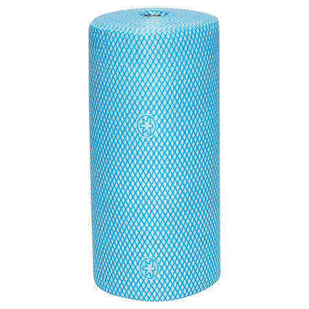 WypAll Colour Coded Cloth Wiper Roll Blue 106 Wipers Pack of 6