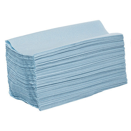 WypAll L30 Embossed Wiper Single Sheet 3 Ply Blue 75 Sheets Packs of 10