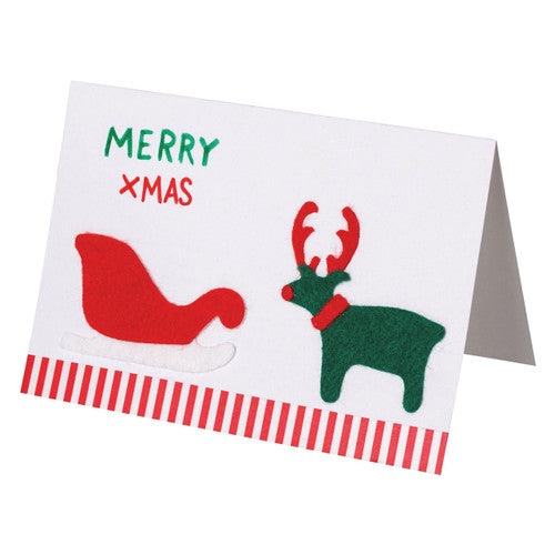 Creative School Supply Christmas Card and Felt Kit Pack of 30