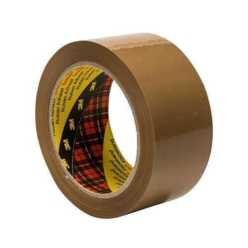 Scotch 370 Box Sealing Tape 48mm x 75m Tan Pack of 6