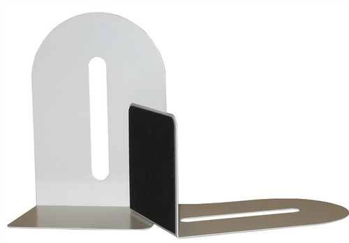 Colby KW-221 Metal Bookend L-Shape 225mm High White