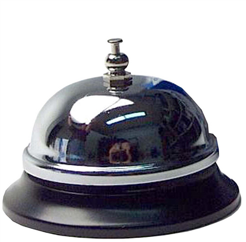 Colby KW-230 Counter Bell Chrome with Black Base