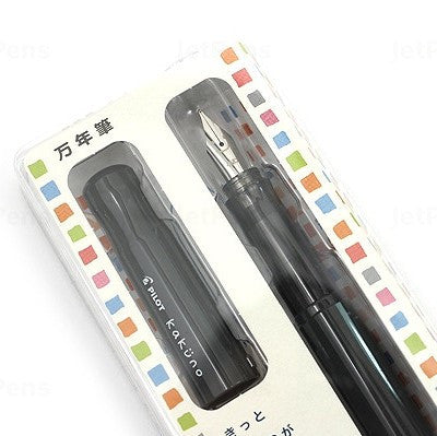 Pilot Kakuno BegreeN Fountain Pen Grey Grey Barrel Medium Nib