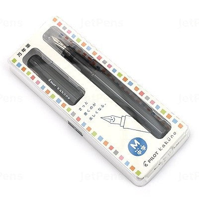 Pilot Kakuno BegreeN Fountain Pen Grey Grey Barrel Medium Nib