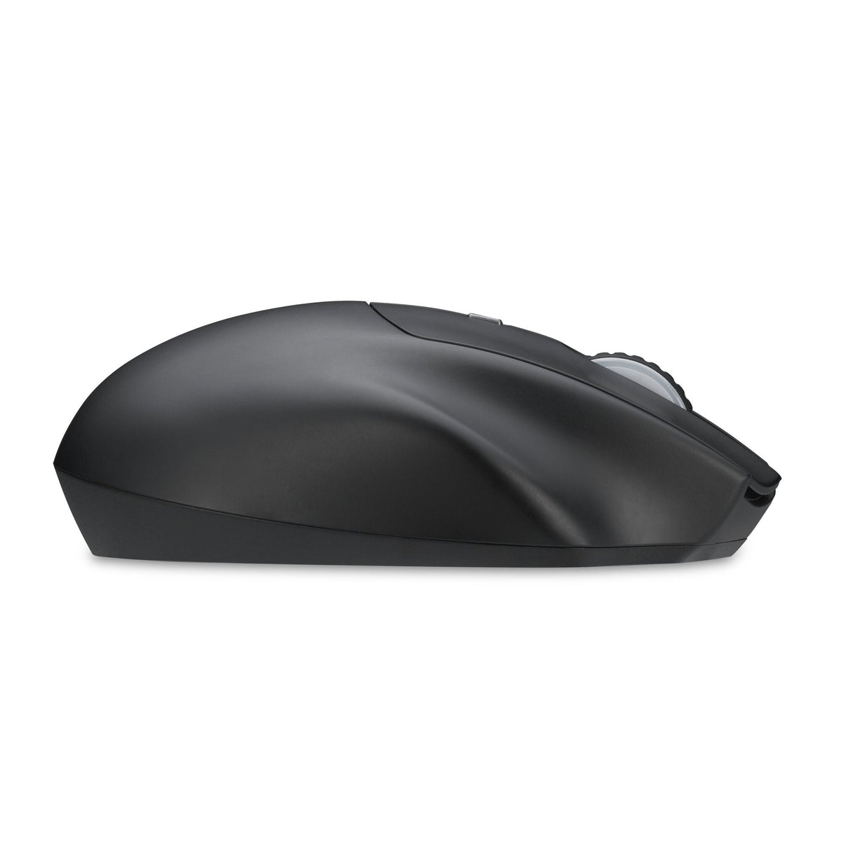 Right side profile of the Kensington MY435 EQ wireless mouse in matte black