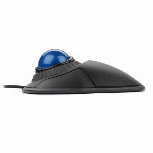 Kensington Orbit Wired Trackball with Scroll Ring Black and Blue